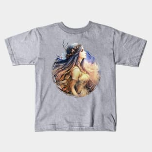 Melody of a Starry Night Kids T-Shirt